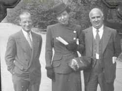 Charlie with Dr. Francis and Mary Gustina